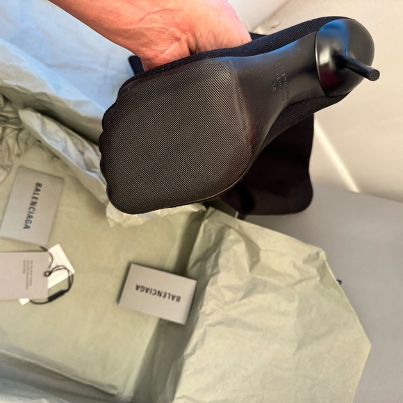 Balenciaga Anatomic Over the Knee Heeled Boot - Picture 6 of 16